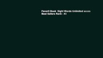 Favorit Book  Sight Words Unlimited acces Best Sellers Rank : #3