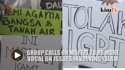 Islamic NGOs gather at Masjid Negara, calls for muftis to be more vocal for Muslims
