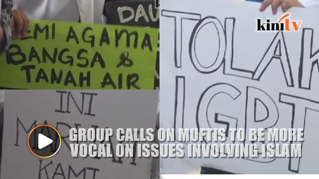 Islamic NGOs gather at Masjid Negara, calls for muftis to be more vocal for Muslims