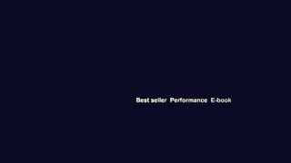 Best seller  Performance  E-book