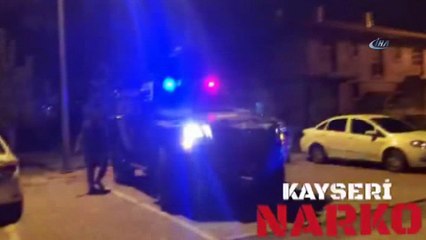 Kayseri'de Özel Harekat destekli uyuşturucu operasyonu