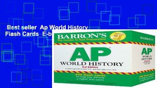 Best seller  Ap World History Flash Cards  E-book