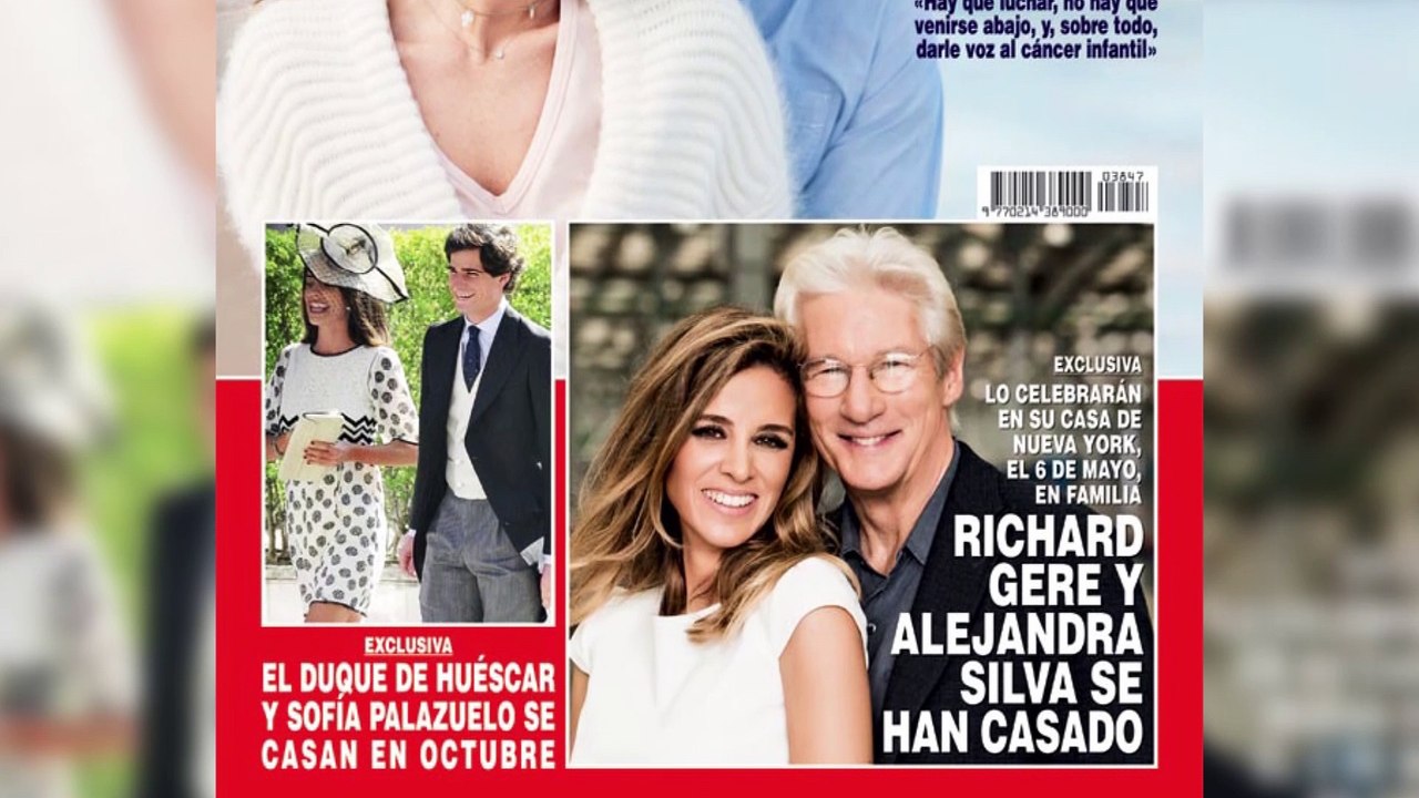 Richard Gere y Alejandra Silva podrían estar esperando su primer hijo