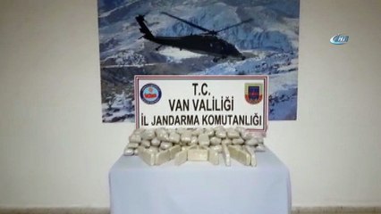 Terk edilen araçta 44 kilo 335 gram eroin ele geçirildi