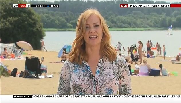 Sky News 26Jul18 - Dominic Dyer condemns Michael Gove for allowing badgers to die of heat exhaustion in cull cages during the heat wave