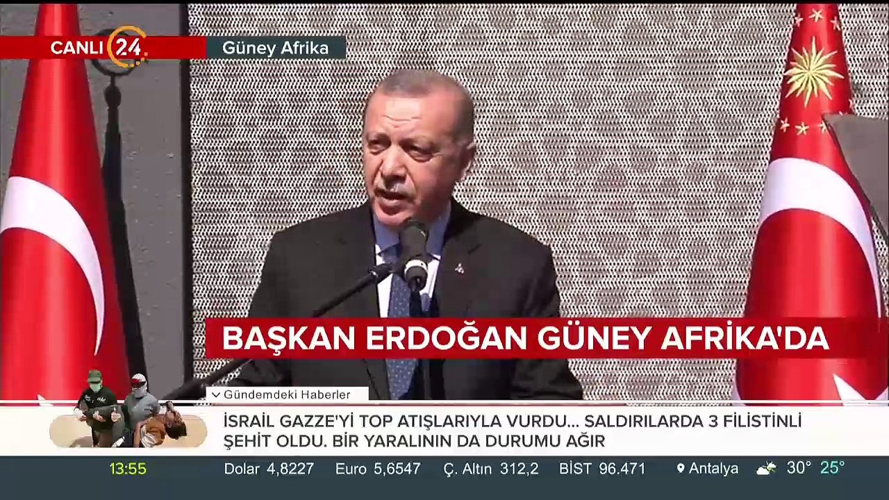 Başkan Erdoğan "2005'ten bu yana Afrika ile ilişkilerimizde mesafe kaydettik"