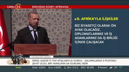 Erdoğan Güney Afrika'da