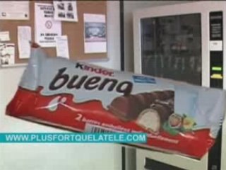 sebastien chabal dans la pub kinder bueno !!