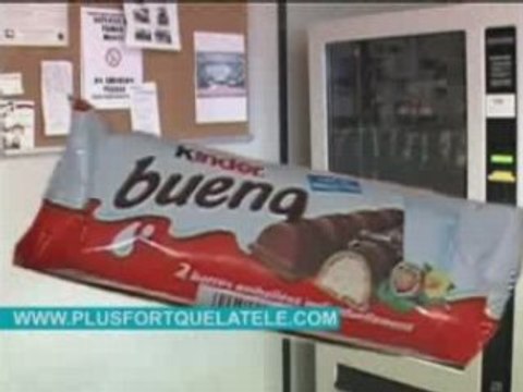 sebastien chabal dans la pub kinder bueno !!