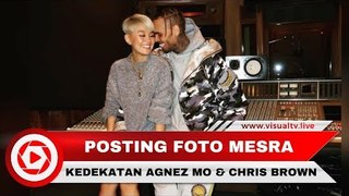Posting Foto Mesra, Benarkah Agnez Mo dan Chris Brown Ada Hubungan Spesial?