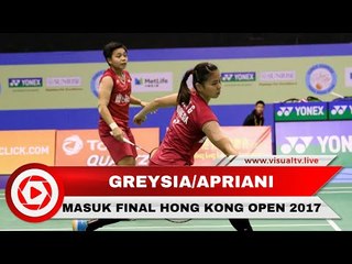 Greysia/Apriani Dampingi Marcus/Kevin ke Final Hong Kong Open 2017