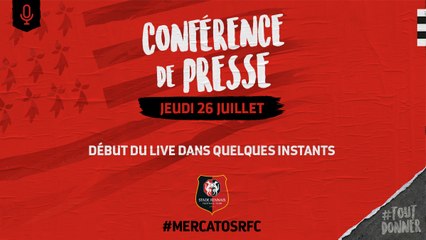 Conférence de presse : présentation de Damien Da Silva