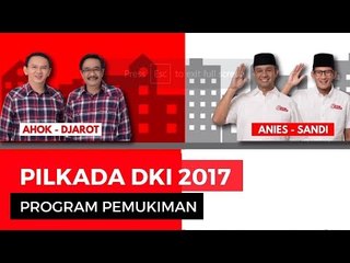 Ahok VS Anies: Program Pemukiman Mana yang Lebih Baik?