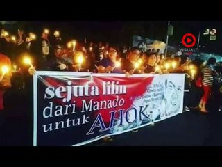 Rangkaian Aksi Simpatisan Ahok Di Berbagai Kota