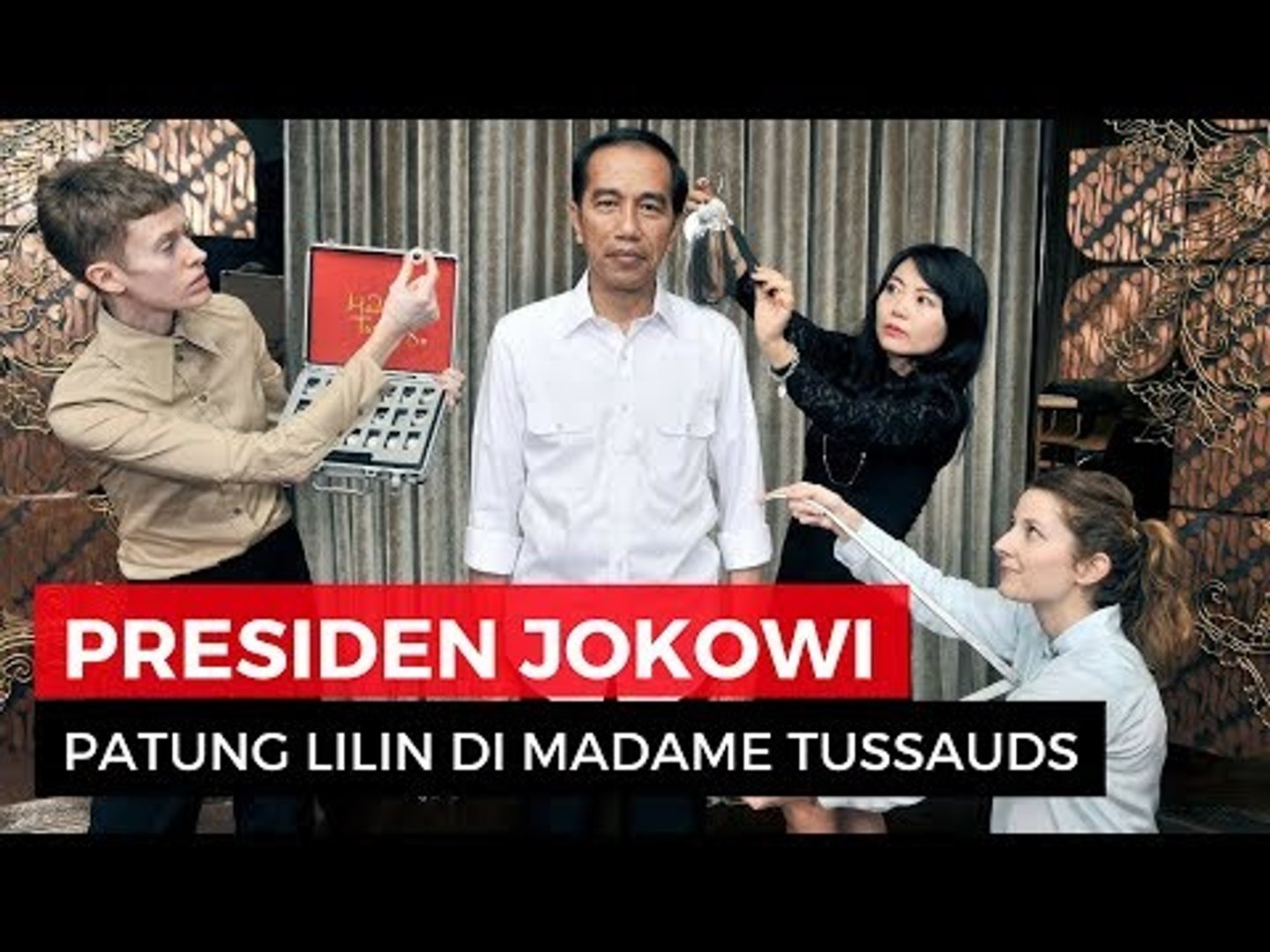 Jokowi di Madame Tussauds Hongkong