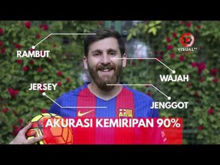 Lionel Messi KW sebutan untuk Reza Parastesh