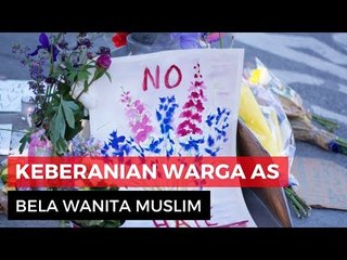 Warga AS Tewas Karena Bela Wanita Muslim