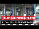 Halte Kampung Melayu Mulai Beroperasi
