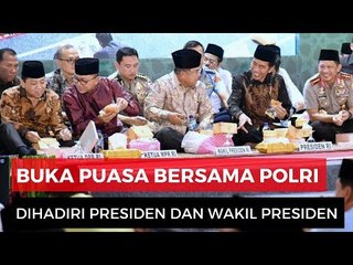 Presiden dan Wapres Buka Bersama Polri
