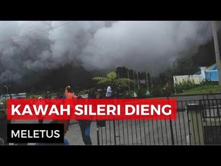 Kawah Sileri Dieng Meletus