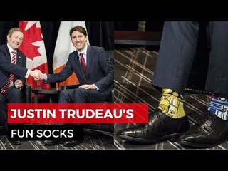 Justin Trudeau's Fun Socks!