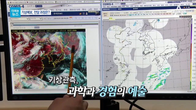 [더하는뉴스]과학과 인간의 합작 예술 ‘기상 예보’