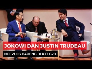 Vlog Jokowi Bersama Justin Trudeau #JKWVLOG