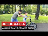 Jusuf Kalla Ajari Cucu Mengenal Alam Di Akhir Pekan