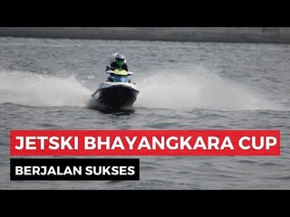 Kejuaraan Jetski Bhayangkara Berjalan Sukses