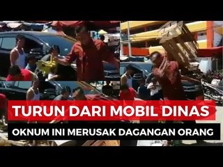 Kadis Perdagangan Kota Padang Mengamuk Hingga Merusak Dagangan Pedagang Sekitar