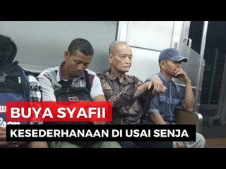 Naik KRL Ke Istana Negara, Cerita Kesederhanaan Buya Syafii