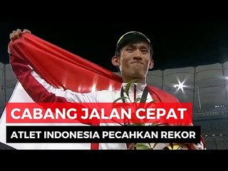 Atlet Jalan Cepat Indonesia Berhasil Pecahkan Rekor! - SEA GAMES 2017