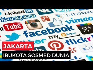 Ibu Kota Pengguna Media Sosial Ternyata di Jakarta