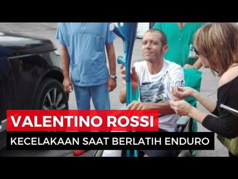 Valentino Rossi Kecelekaan, Absen di MotoGP Misano