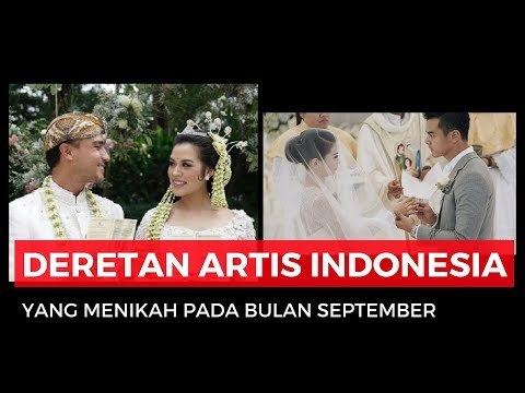Bikin Baper! Kumpulan Artis yang Menikah pada September