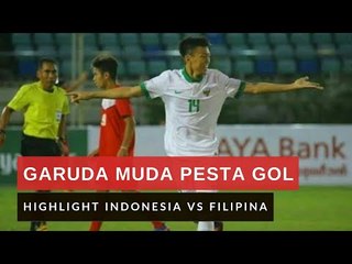 Pesta Gol! 9-0 Highlight Indonesia vs Filipina Piala AFF