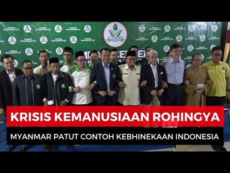 Pemuda Lintas Agama Lakukan Aksi Solidaritas terhadap Rohingya