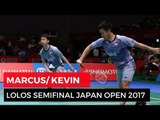 Japan Open 2017, Marcus/Kevin dan Praveen/Debby ke Semifinal