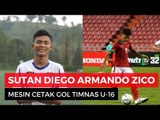 Sutan Diego Armando Zico, Striker Andalan Timnas Indonesia U-16