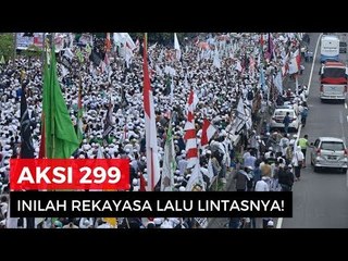 Pengalihan Jalur Lalu Lintas Aksi 299