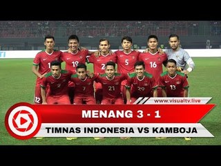 Timnas Senior Indonesia Tundukkan Kamboja 3-1