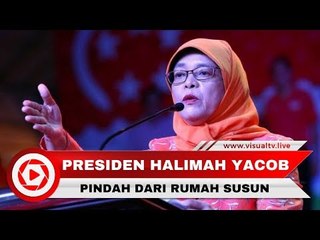 Terima Saran, Presiden Singapura Halimah Yacob Pindah dari Rusun