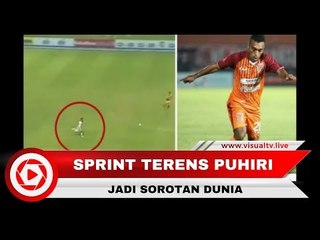 Video Gol Terens Puhiri Jadi Sorotan Dunia, Setelah Pamerkan Aksi Solo Run Vs Mitra Kukar