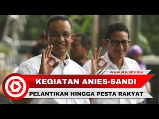 Rangkaian Hari Pertama Anies-Sandi sebagai Pimpinan DKI