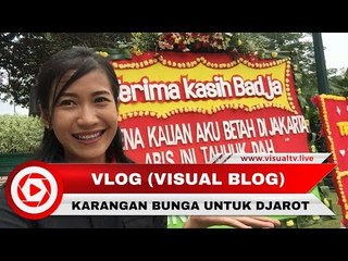 Karangan Bunga Lucu dan Haru untuk Ahok-Djarot di Balai Kota Jakarta