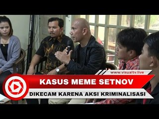 Gabungan Masyarakat Sipil Tolak Kriminalisasi Penyebar Meme Setya Novanto