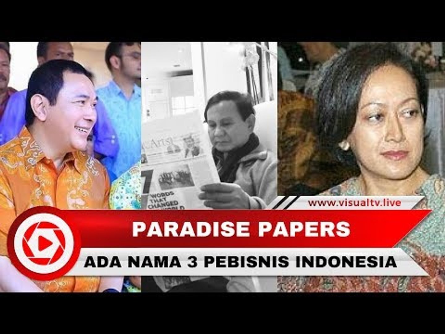 ⁣Tommy, Mamiek, dan Prabowo di Paradise Papers