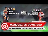 Data dan Fakta Calon Juara Dunia MotoGP, Marquez dan Dovizioso