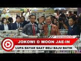 Beli Baju Batik, Jokowi dan Presiden Korsel Lupa Bayar