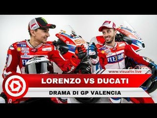 Lorenzo Vs Ducati, Drama Team Order di GP Valencia